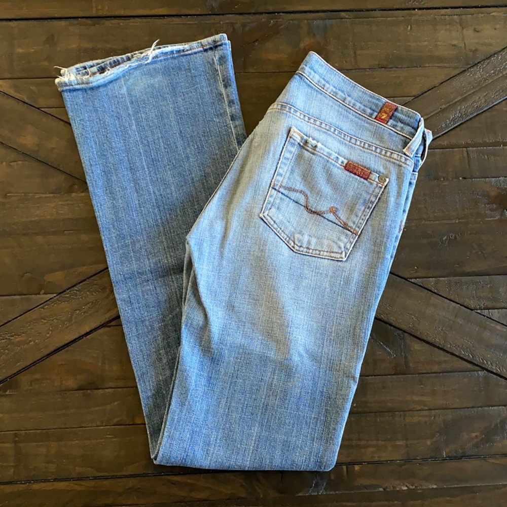 7 For All Mankind Boy Cut Jeans